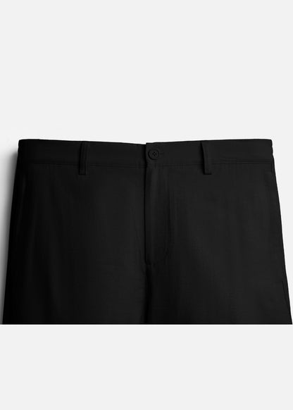 Quần Short Linen Thoáng Mát The No Style 219 Đen