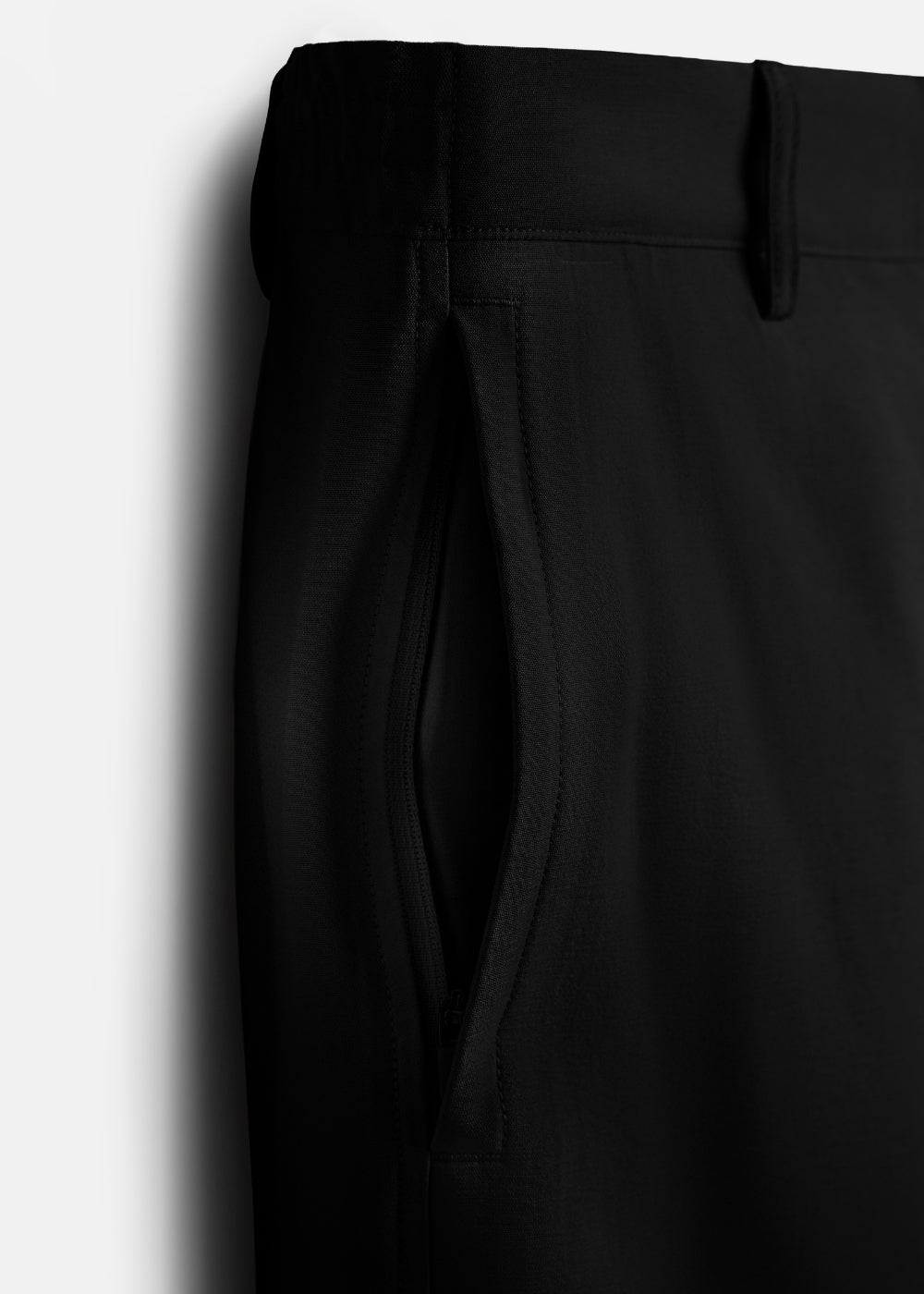 Quần Short Linen Thoáng Mát The No Style 219 Đen