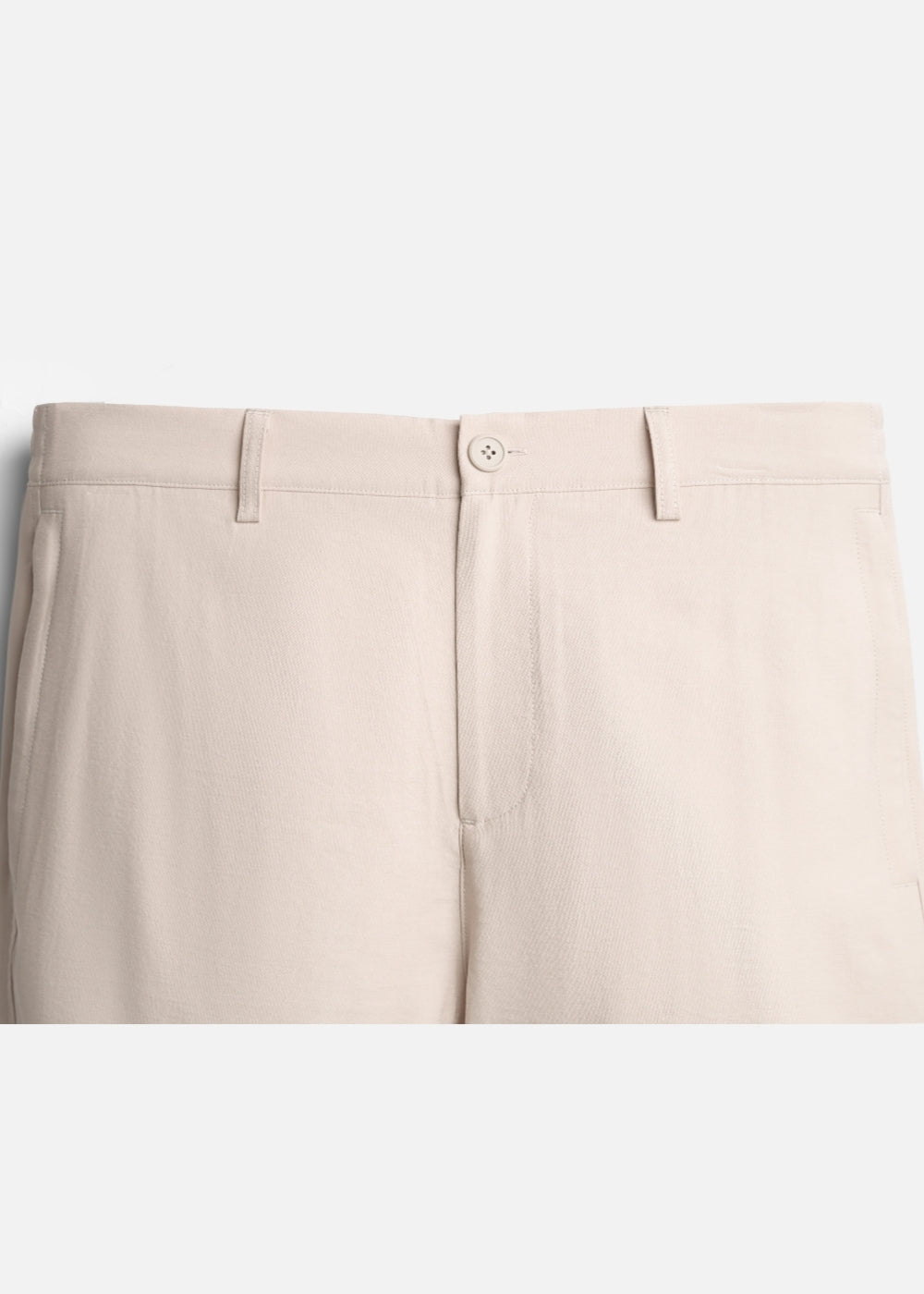 Quần Short Linen Thoáng Mát The No Style 219 Nâu Nhạt