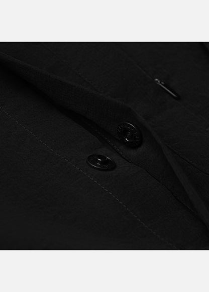 Áo Sơ Mi Khoác EasyCare™ Nhanh Khô Boxy Shape The No Style 221 Đen