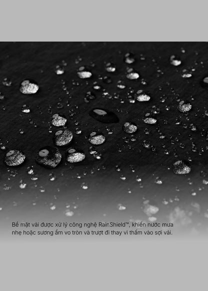 Áo Sơ Mi Khoác EasyCare™ Nhanh Khô Boxy Shape The No Style 221 Đen