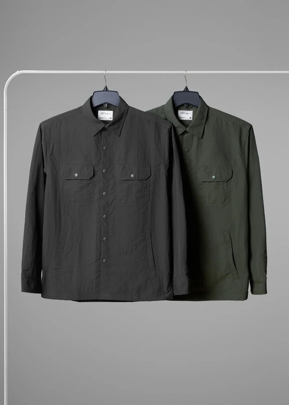 Áo Sơ Mi Khoác RainShield™ Vải Ripstop Bền Trượt Nước The No Style 228 Xanh Lá Đậm