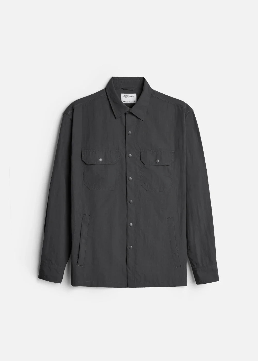 Áo Sơ Mi Khoác RainShield™ Vải Ripstop Bền Trượt Nước The No Style 228 Xám Đậm