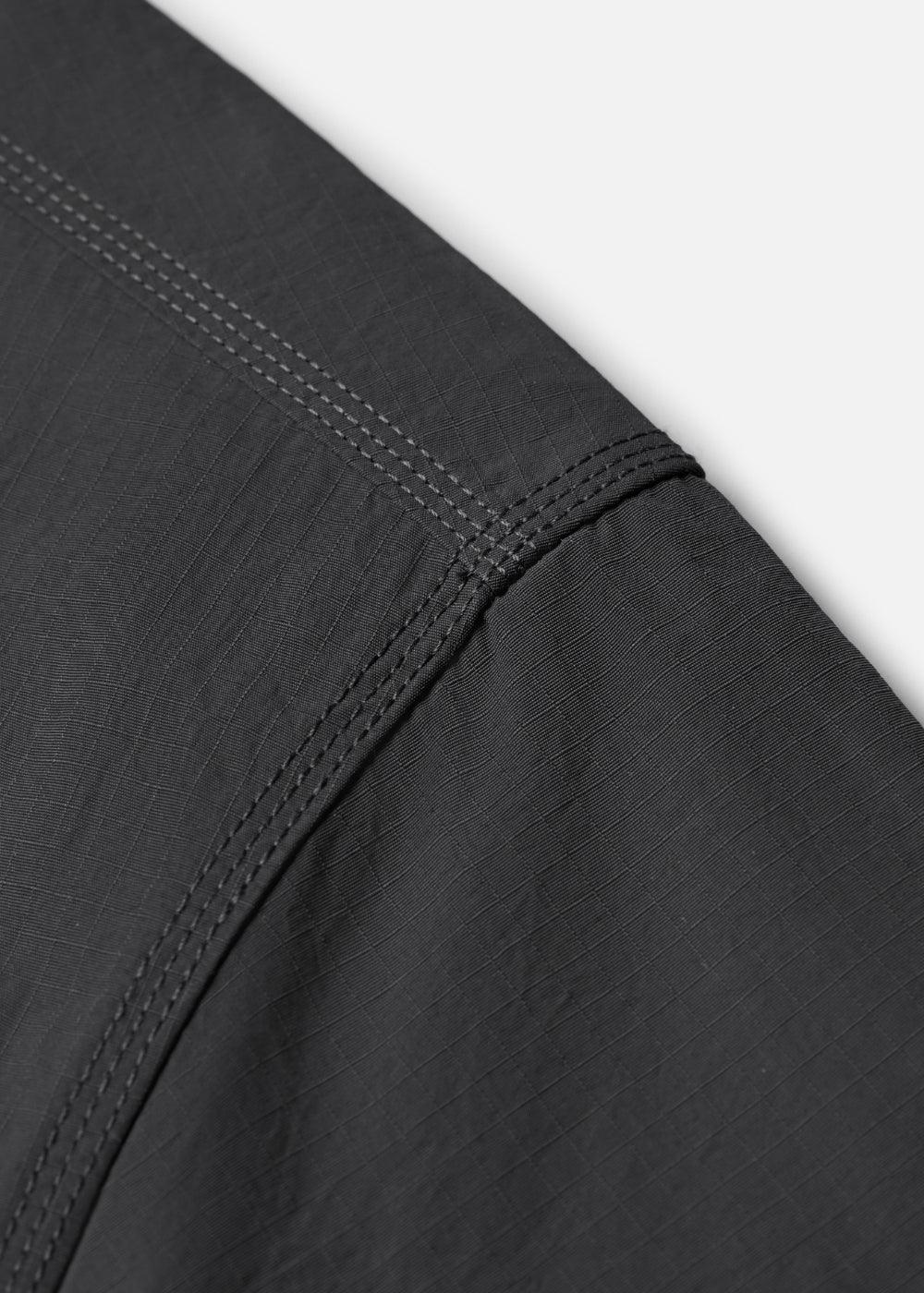 Áo Sơ Mi Khoác RainShield™ Vải Ripstop Bền Trượt Nước The No Style 228 Xám Đậm