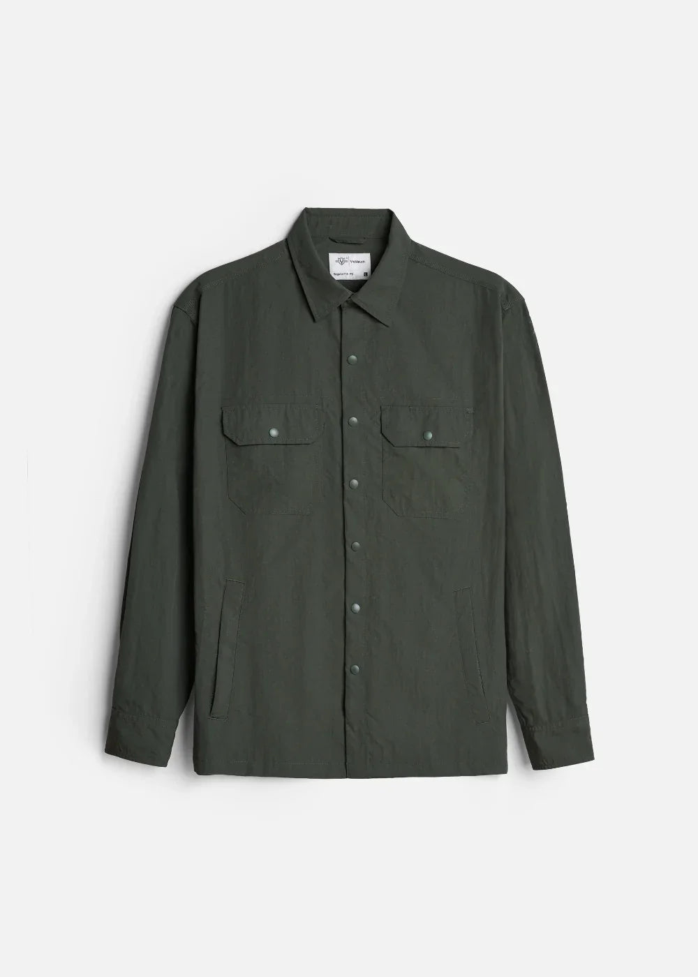 Áo Sơ Mi Khoác RainShield™ Vải Ripstop Bền Trượt Nước The No Style 228 Xanh Lá Đậm
