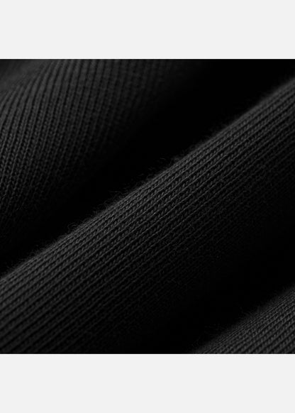 Áo Polo Raglan Mát Mềm Mại The No Style 240 Đen Trắng