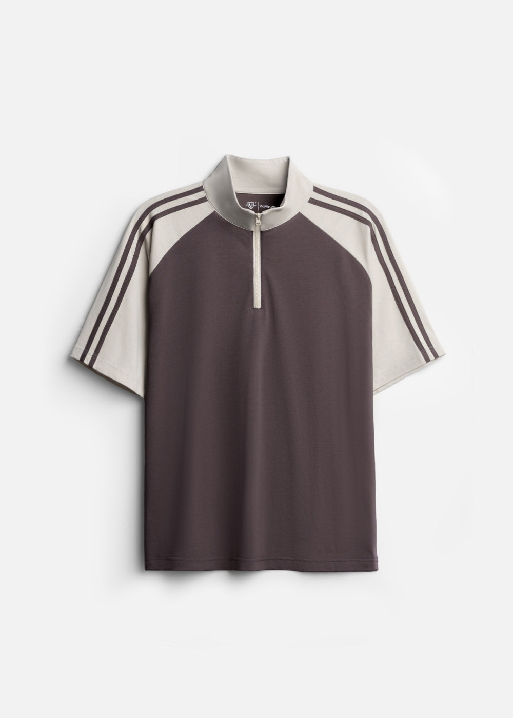 Áo Polo Raglan Mát Mềm Mại The No Style 240 Nâu Xám