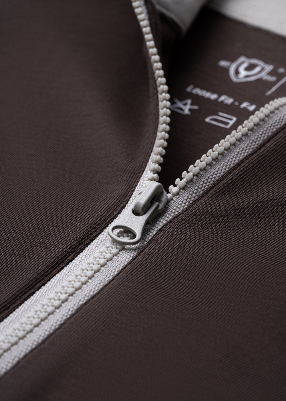 Áo Polo Raglan Mát Mềm Mại The No Style 240 Nâu Xám