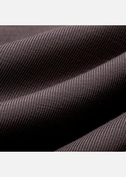 Áo Polo Raglan Mát Mềm Mại The No Style 240 Nâu Xám