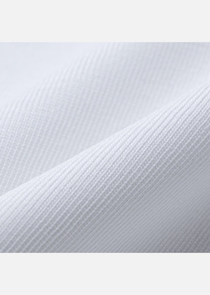 Áo Polo Raglan Mát Mềm Mại The No Style 240 Trắng Đen