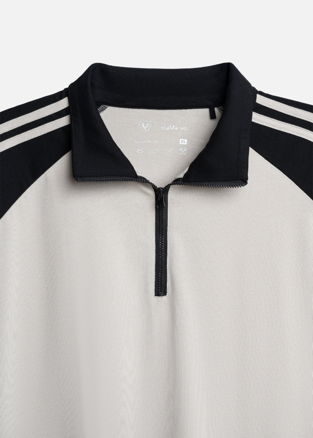 Áo Polo Raglan Mát Mềm Mại The No Style 240 Xám Đen