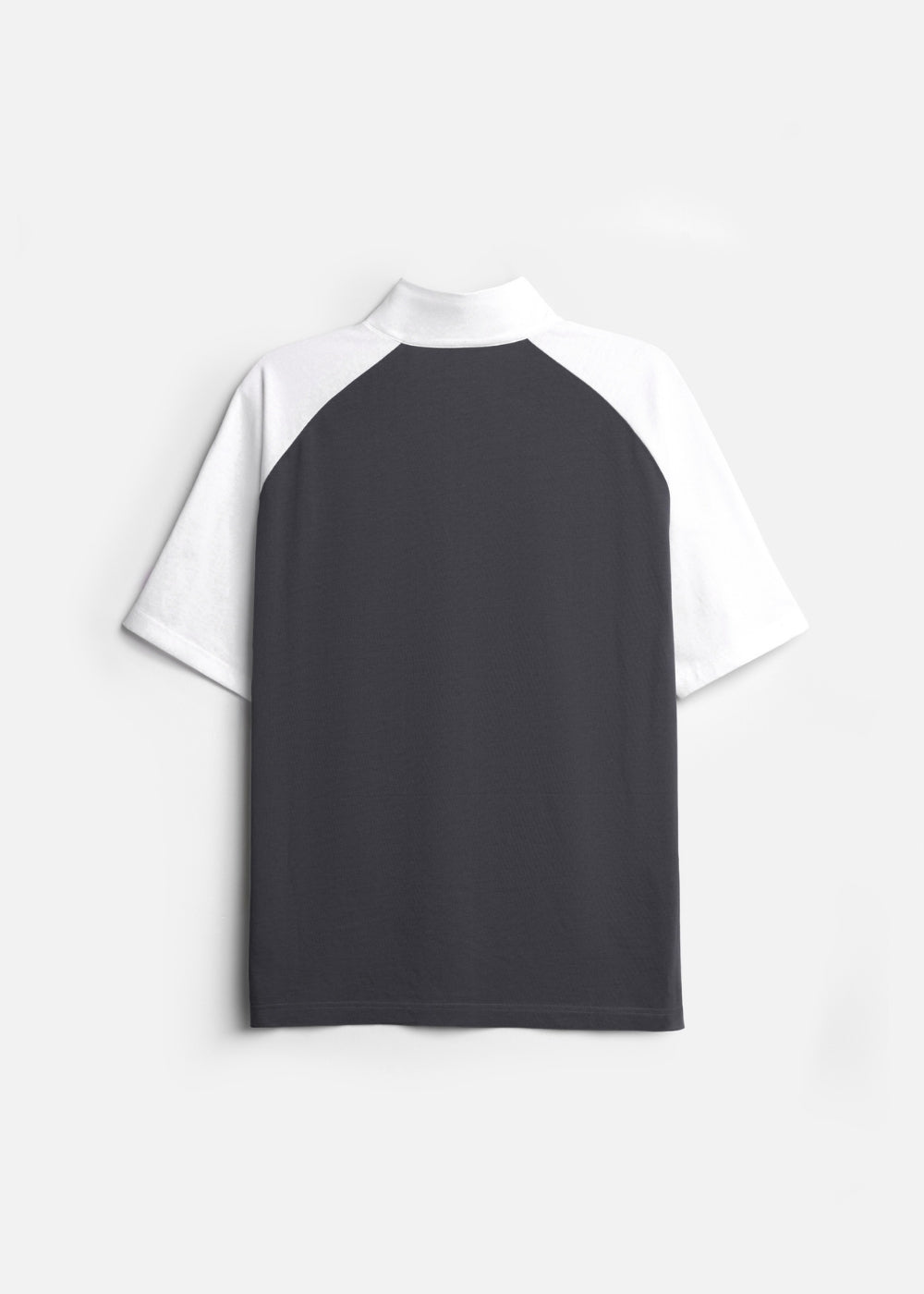 Áo Polo Raglan Mát Mềm Mại The No Style 240 Xám Trắng