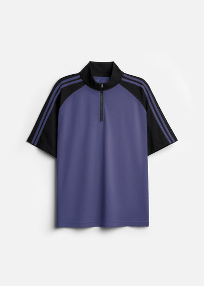 Áo Polo Raglan Mát Mềm Mại The No Style 240 Xanh Dương Đen