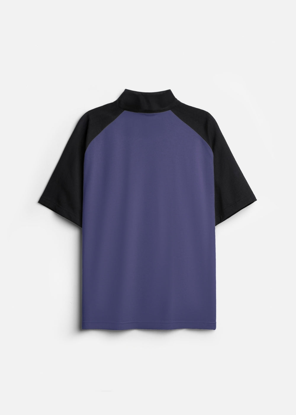 Áo Polo Raglan Mát Mềm Mại The No Style 240 Xanh Dương Đen