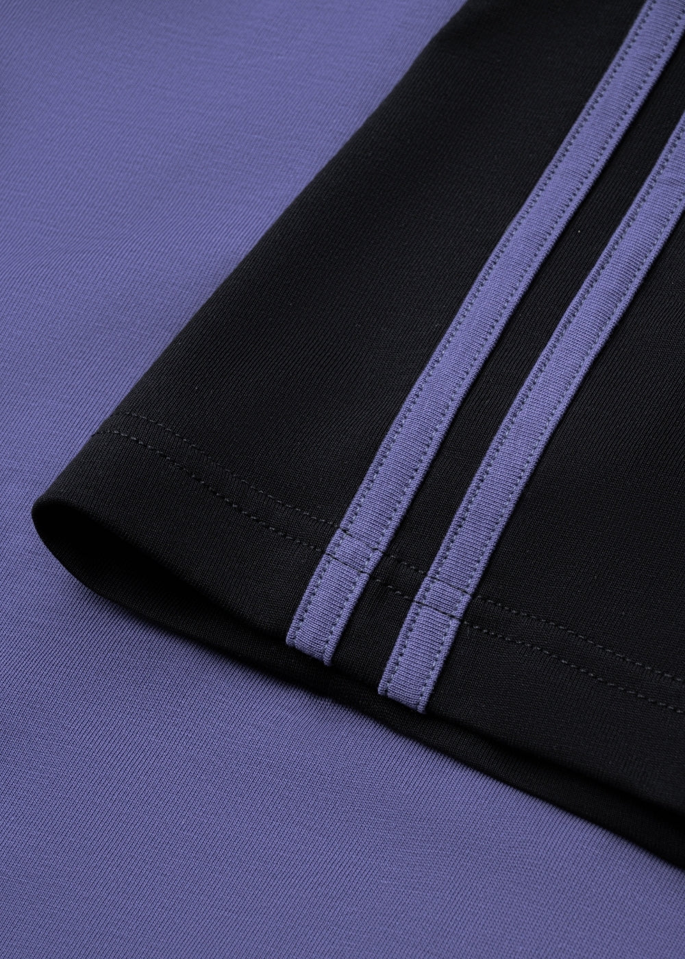 Áo Polo Raglan Mát Mềm Mại The No Style 240 Xanh Dương Đen