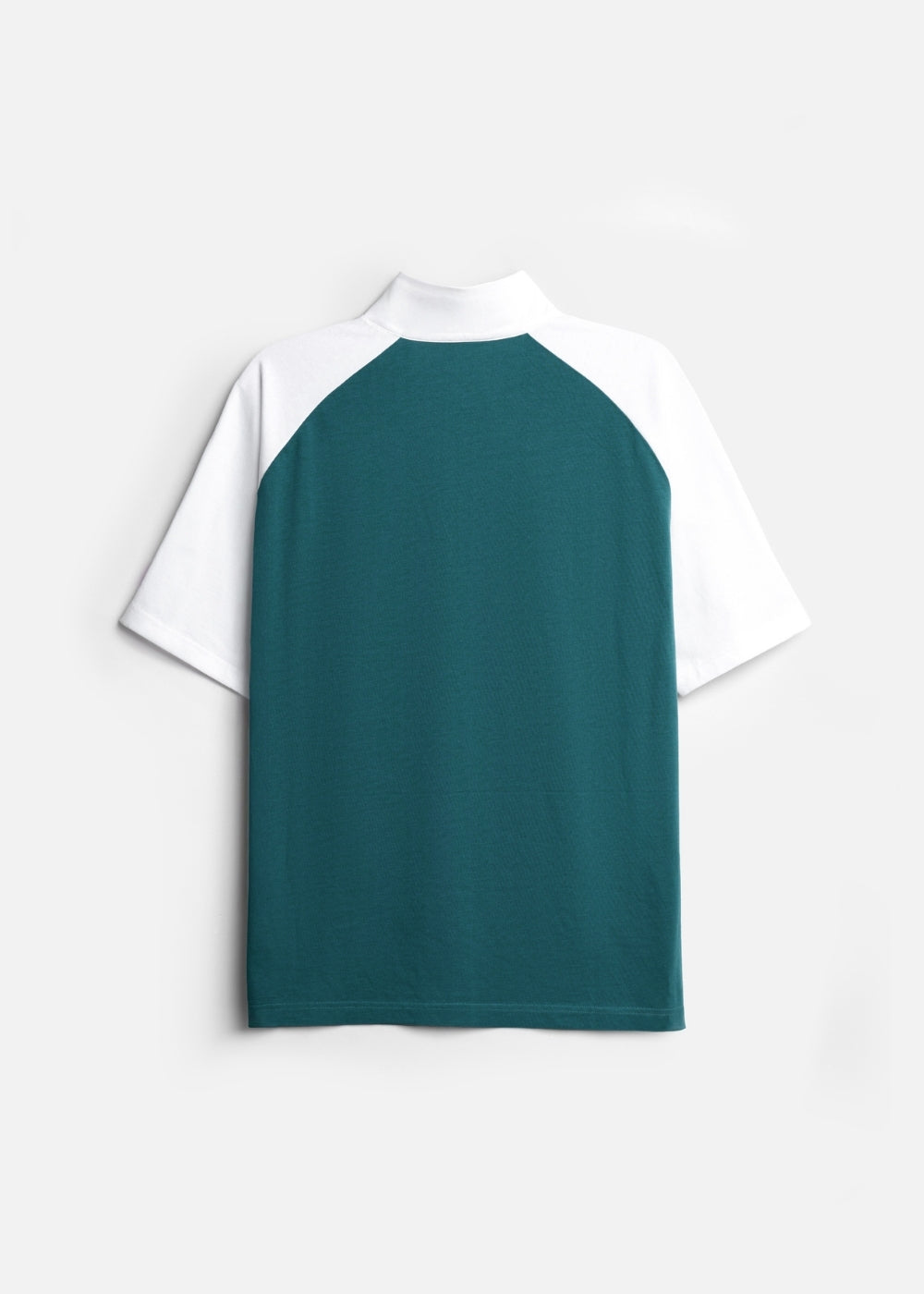 Áo Polo Raglan Mát Mềm Mại The No Style 240 Xanh Lá Trắng