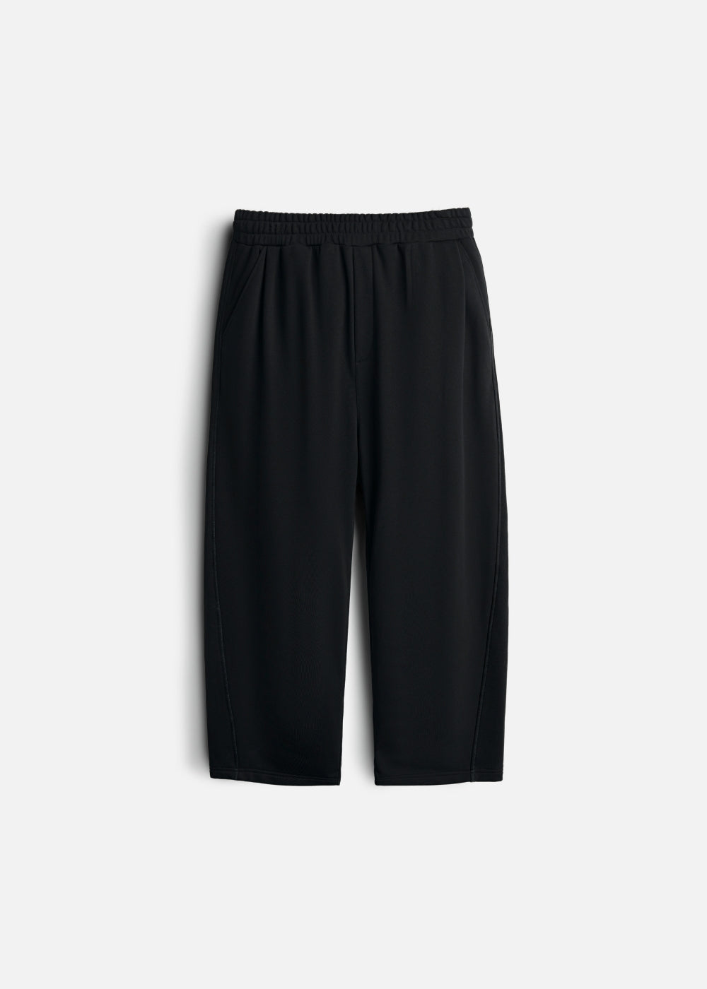 Quần Easy Pant Baggy Fit CloudTouch™ Mềm Mại Ống Cong Thoải Mái The No Style 25 Màu Đen Dáng Hộp F5
