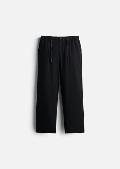 Quần Easy Pant Loose Fit AirDry™ Vải Dệt Xước Thoáng Da Lưng Thun Co Giãn The No Style 279 Màu Đen 99 Dáng Rộng Rãi F4