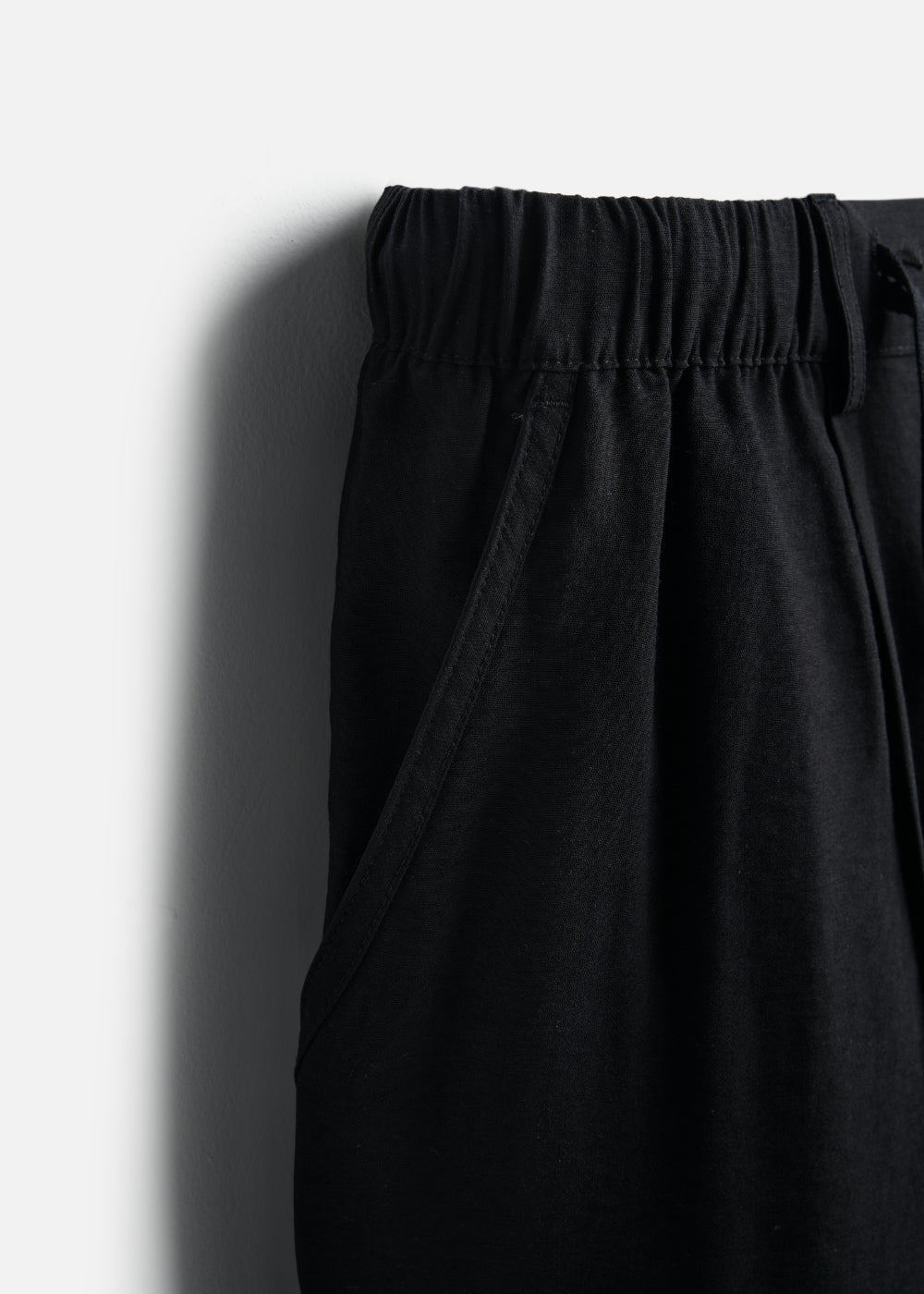 Quần Easy Pant Loose Fit AirDry™ Vải Dệt Xước Thoáng Da Lưng Thun Co Giãn The No Style 279 Màu Đen 99 Dáng Rộng Rãi F4