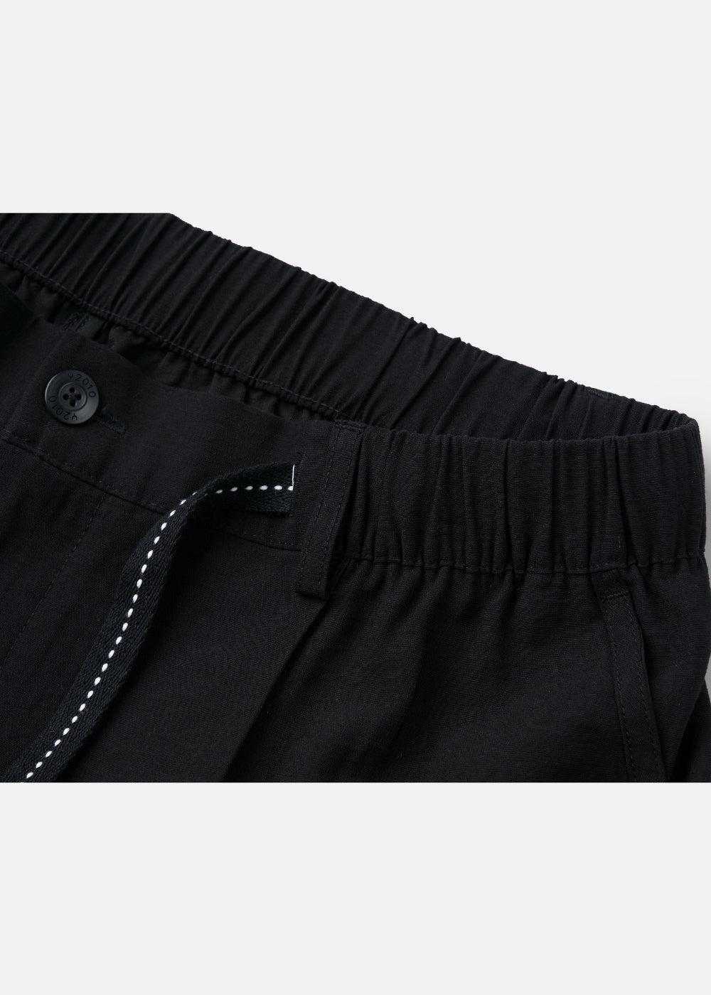 Quần Easy Pant Loose Fit AirDry™ Vải Dệt Xước Thoáng Da Lưng Thun Co Giãn The No Style 279 Màu Đen 99 Dáng Rộng Rãi F4