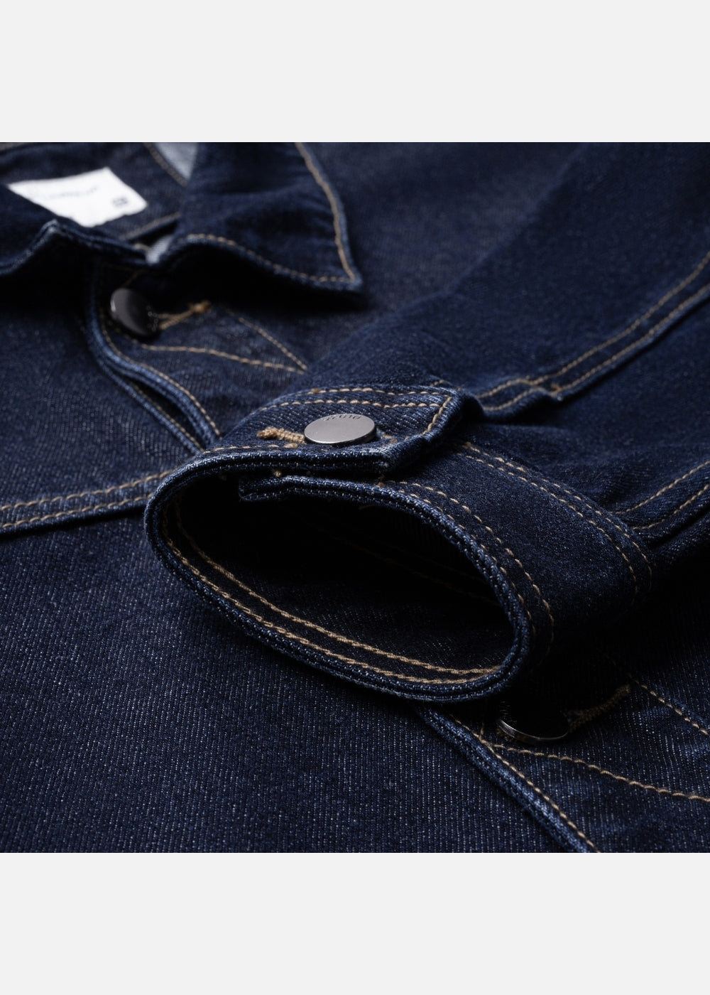 Áo khoác Jean Bền Đứng Phom The Original 001 Xanh Đậm