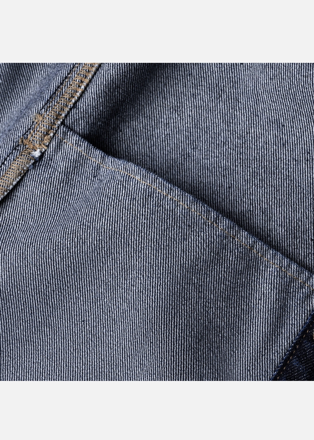 Áo khoác Jean Bền Đứng Phom The Original 001 Xanh Đậm