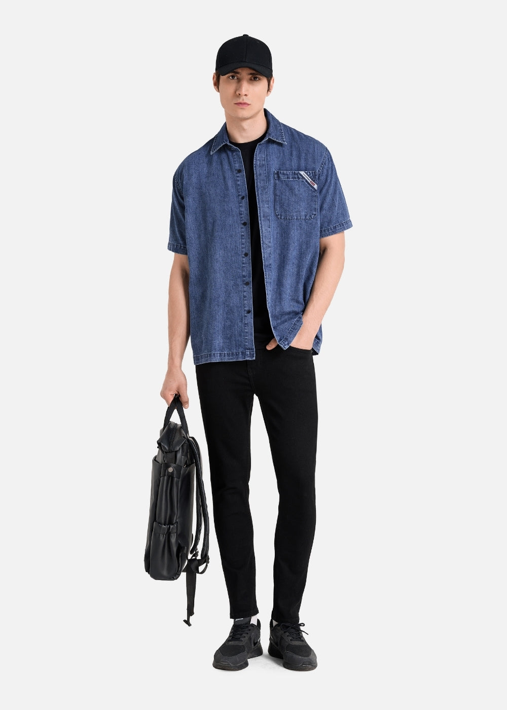 Quần Jeans Slimfit Co Giãn The Original 028 Đen