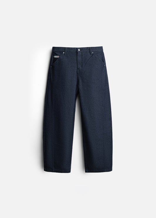 Quần Jeans Baggy Ống Cong 3D Giải Phóng Đôi Chân DurableTex™ The Original 053 Màu Xanh Jean 89 Dáng Siêu Rộng F5