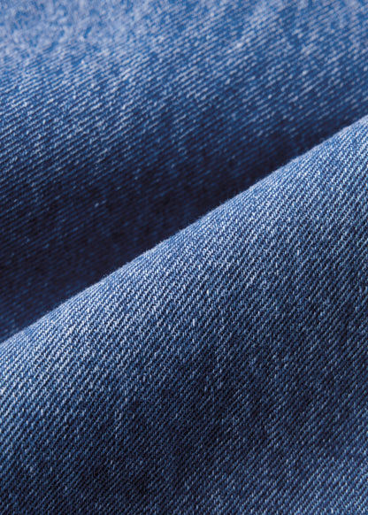 Quần Jeans Lưng Thun DurableTex™  The Original 054 Màu Xanh Jean 88 Dáng Rộng Rãi F4