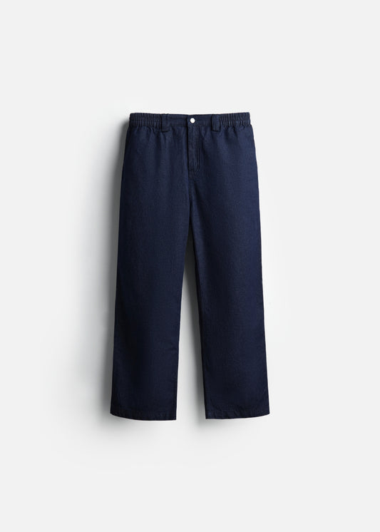 Quần Jeans Lưng Thun DurableTex™  The Original 054 Màu Xanh Jean 89 Dáng Rộng Rãi F4