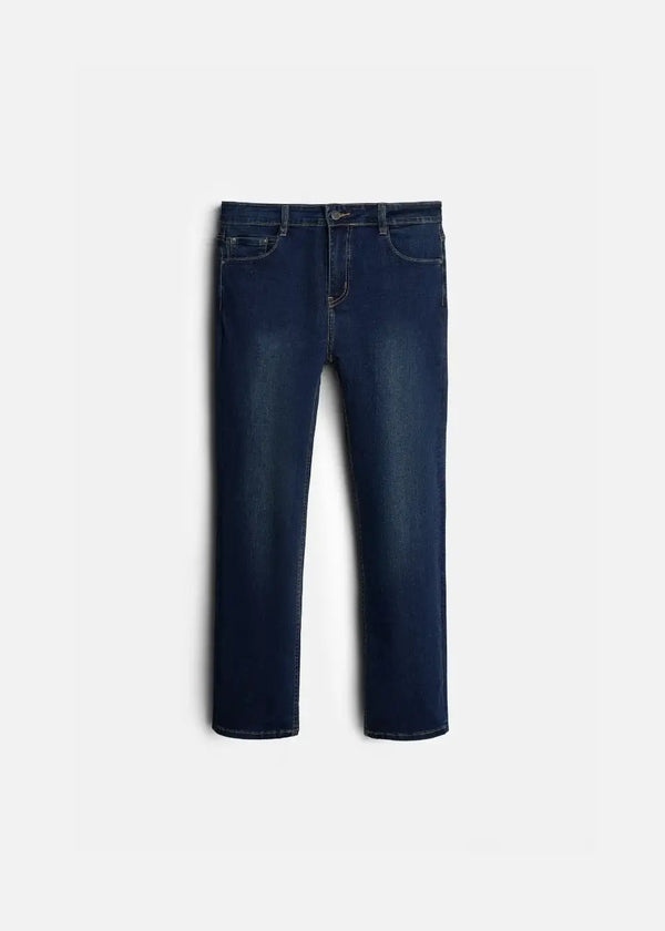 Quần Jeans Regular Fit CloudTouch™ Mặt Vải Êm Ái Giữ Phom Chuẩn The Original 057 Màu Xanh Dương Đậm Dáng Vừa Vặn F3