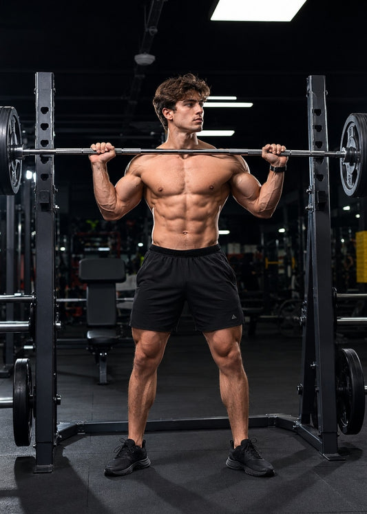 Quần Đùi Thể Thao 7 Inch FlexFit™ Vải 2 Da Siêu Mềm Mại ,Rã Đáy Thông Minh, Đai Vắt Khăn Tiện Lợi The Trainer 016 Màu Đen Dáng Rộng Rãi F4