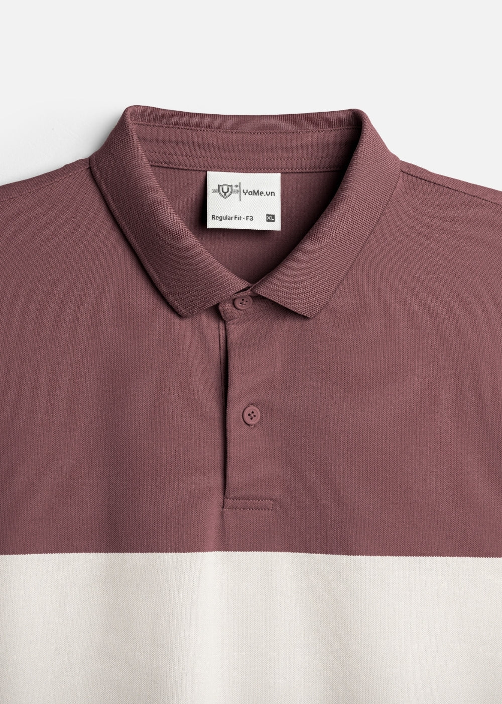 Áo Polo Pique Mềm Mịn Thoáng Khí The Weekend 003 Đỏ Xám