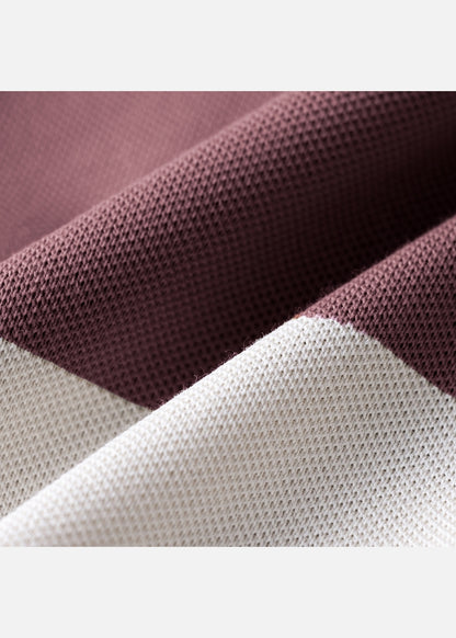 Áo Polo Pique Mềm Mịn Thoáng Khí The Weekend 003 Đỏ Xám