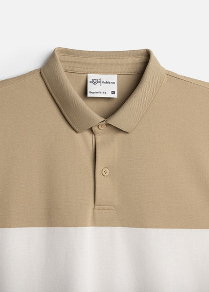 Áo Polo Pique Mềm Mịn Thoáng Khí The Weekend 003 Vàng Xanh Dương