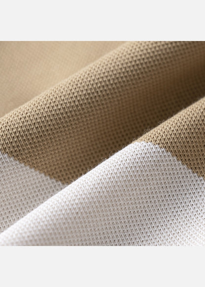 Áo Polo Pique Mềm Mịn Thoáng Khí The Weekend 003 Vàng Xanh Dương