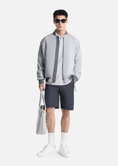 Áo Khoác Bomber Thông Minh 2 In 1 The Weekend 004 Xám Nhạt