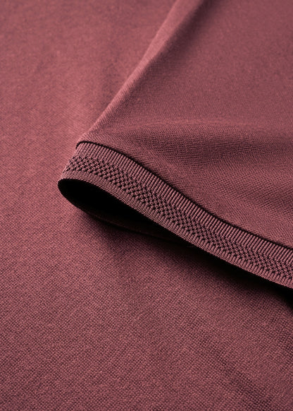 Áo Polo Co Giãn Thoáng Khí The Weekend 007 Nâu Đậm