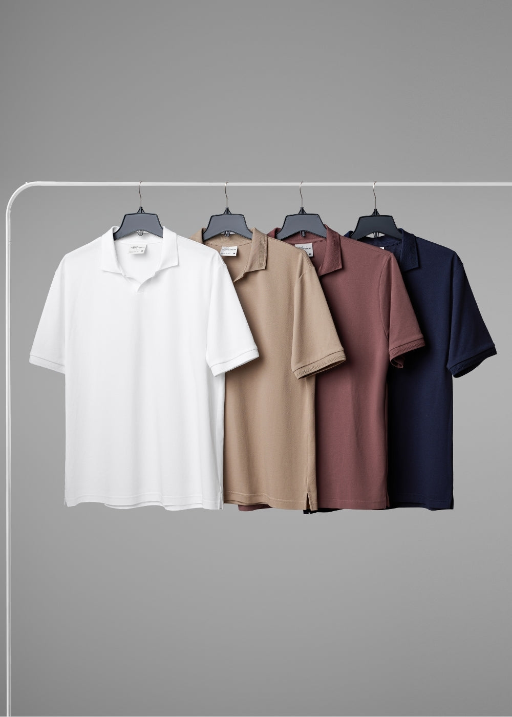 Áo Polo Co Giãn Thoáng Khí The Weekend 007 Xanh Dương Đậm