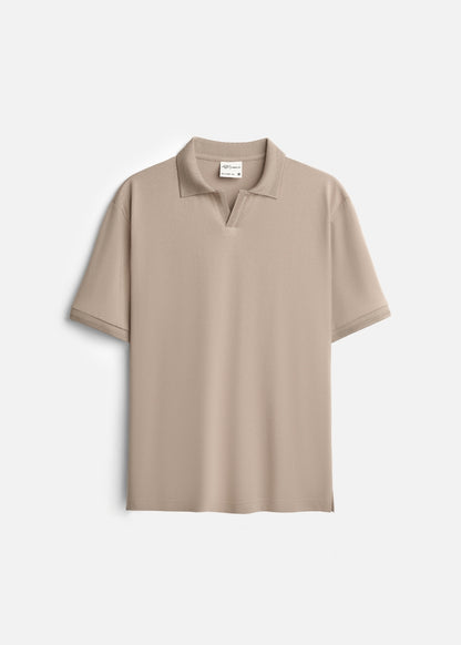 Áo Polo Co Giãn Thoáng Khí The Weekend 007 Nâu Nhạt