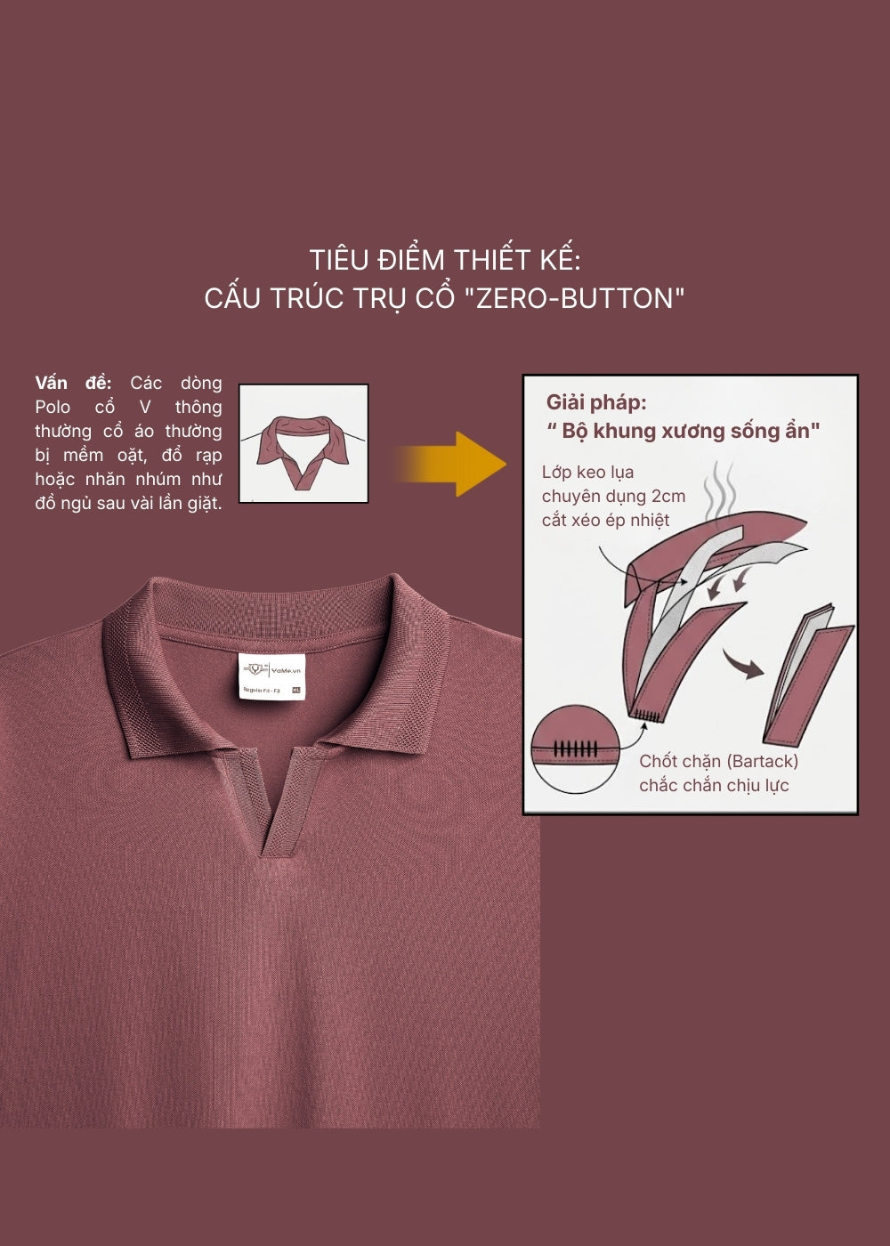 Áo Polo Tay Ngắn Cổ V Co Giãn Giữ Phom The Weekend 007 Xanh Dương Đậm