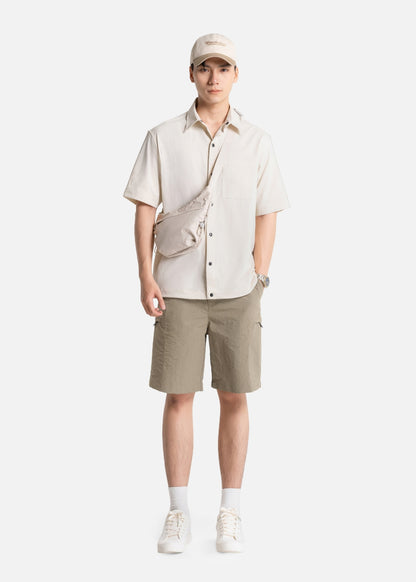 Quần Short Dù Siêu Nhẹ Trượt Nước The Weekend 045 Nâu