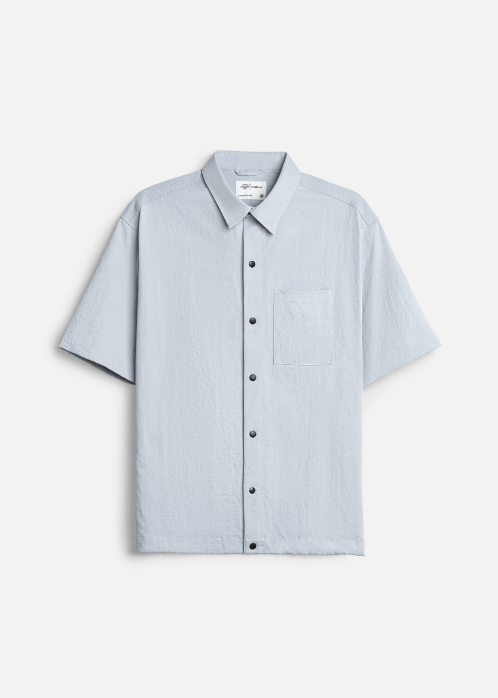 Áo Sơ Mi Tay Ngắn Bền Mềm Mịn The Weekend 010 Xám Nhạt