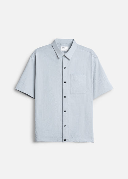 Áo Sơ Mi Tay Ngắn Bền Mềm Mịn The Weekend 010 Xám Nhạt