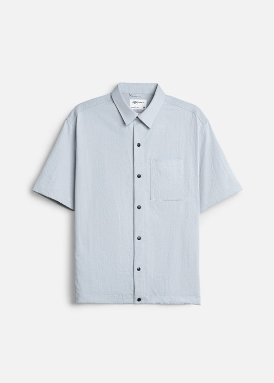 Áo Sơ Mi Tay Ngắn Bền Mềm Mịn The Weekend 010 Xám Nhạt