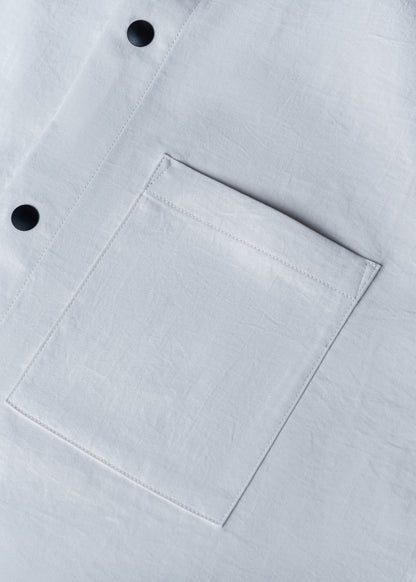 Áo Sơ Mi Tay Ngắn Bền Mềm Mịn The Weekend 010 Xám Nhạt