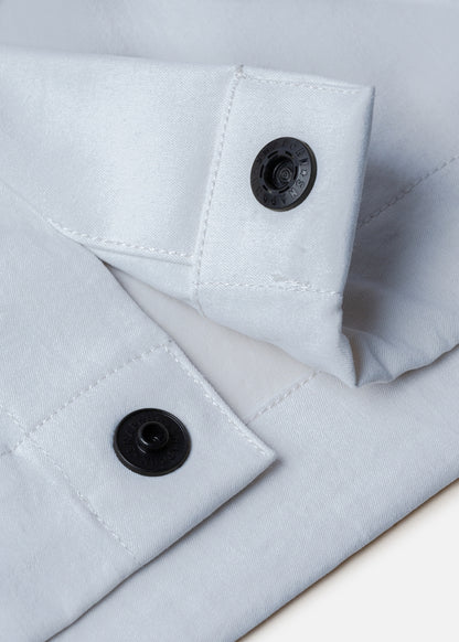 Áo Sơ Mi Tay Ngắn Bền Mềm Mịn The Weekend 010 Xám Nhạt