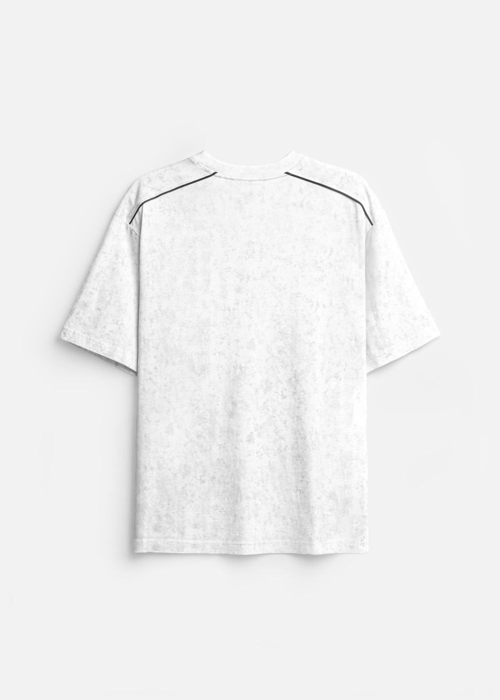 Áo Thun Thoáng Mát Vải Hiệu Ứng Loang The Weekend 027 Trắng