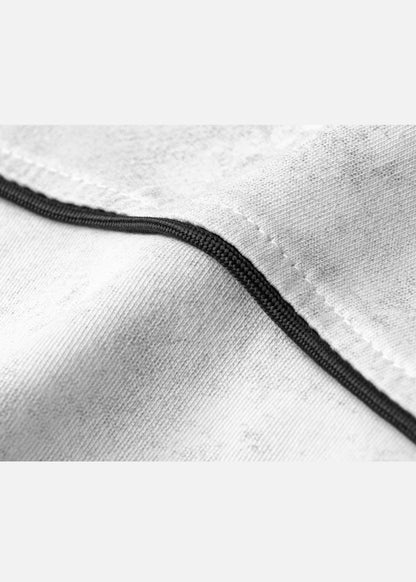 Áo Thun Thoáng Mát Vải Hiệu Ứng Loang The Weekend 027 Trắng