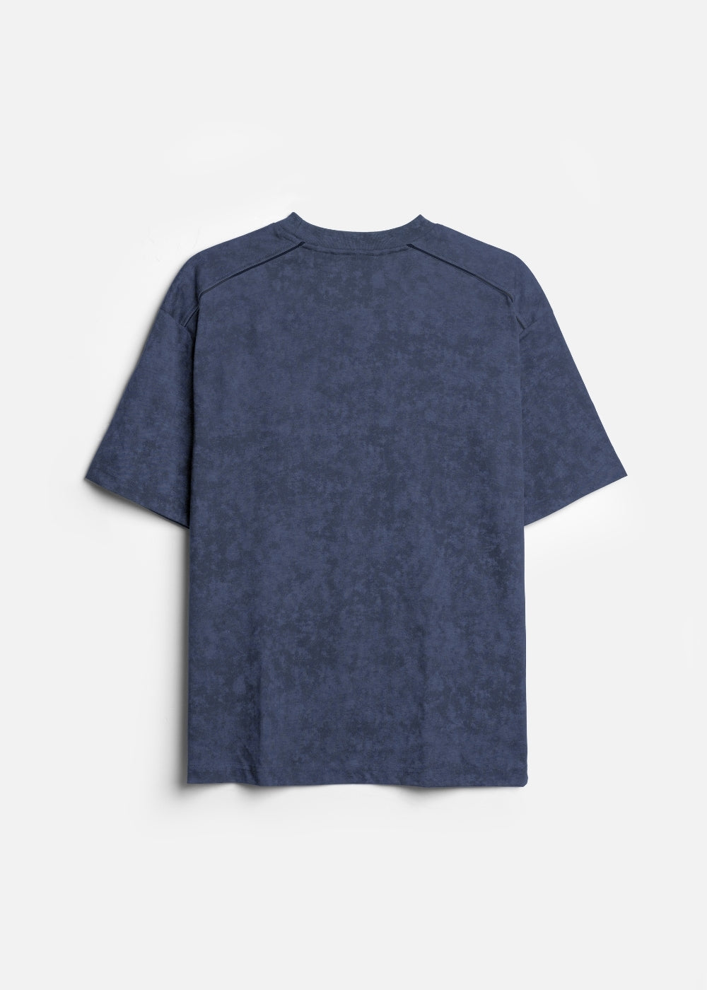 Áo Thun Thoáng Mát Vải Hiệu Ứng Loang The Weekend 027 Xanh Dương Đậm